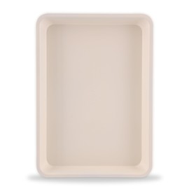 NutriChef 13-inch Ceramic Wide Baking Pan, Non-Stick Coated Layer Surface, Great for Food Preparation, Serving, Pastry Dessert Baking, Used for Model Number NCBK6CT5 and NCBK6CT5.5