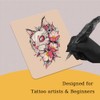 Tattoo Practice Skin 3mm Fake Skin 6pcs 19x14cm Double Sided