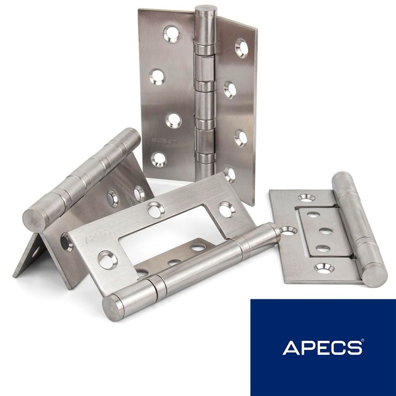 APECS Stainless Steel Hinges Foldable 304 Stainless Steel for Wooden