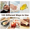 GIXSEGIE Swedish Dishcloths for Kitchen, 6 Pack Reusable Paper Towels,