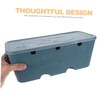 CAXUSD Box Power Strip Cord Management Box Cable Organizer for