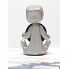 sofarefinish 2" Cute Tiny Robot Resin Figure with Slogan 'Your