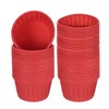 sourcing map Mini Cupcake Liners for Baking Cupcake, 50Pcs Cupcake