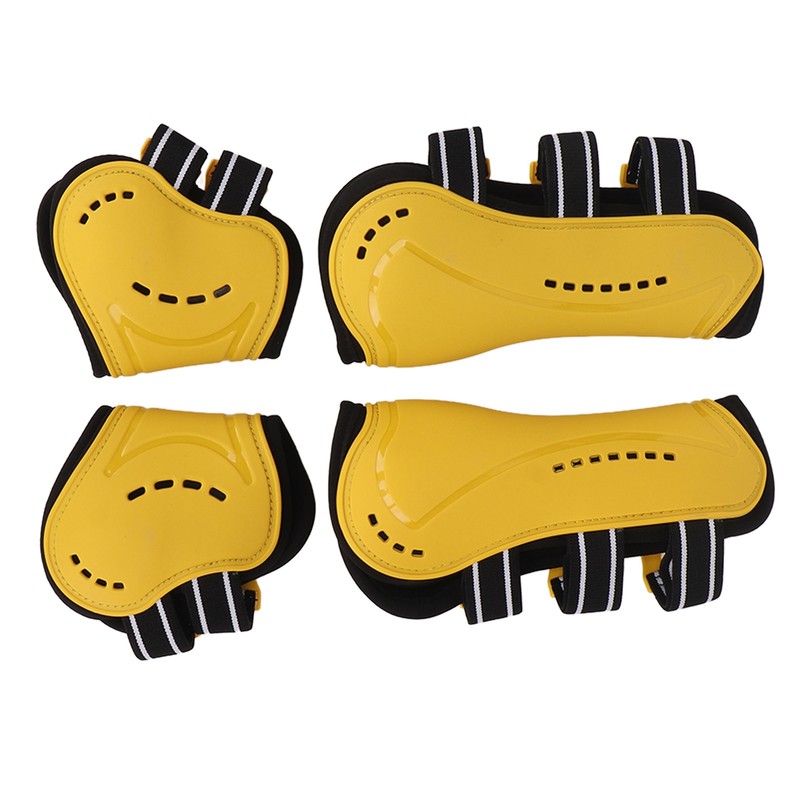 Horse Tendon Boots Fetlock Boots Open Front Breathable Adjustable Protective