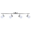 XiNBEi Lighting Track Lighting, 4 Light S-Shaped Track Light Bar