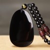 c1lint7785631 Women's Necklaces and Men's Necklaces Classic Fashion Natural Black