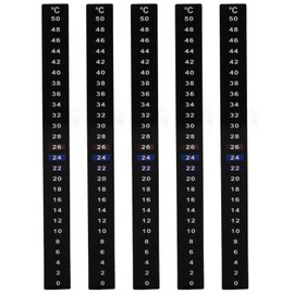 COLLBATH Pack of 5 Tank Temperature Stickers Stickers Brewing for Sticking Strips for Temperature Strips Strips Stickers for