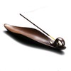 9" Length Incense Stick Holder with 3 Holes, Ceramic Incense Ash Cather for Counters, Meditation Room, Yoga, Home, Office