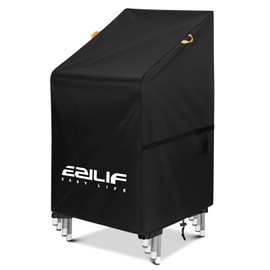 Ezilif Garden Chair Cover, Winterproof, Waterproof, UV-Resistant, 420D Oxford Stackable Chairs, Tear-Resistant, with Drawstring 70 x 70 x 80/120 cm