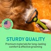 Maxpower Planet Pet Grooming Brush - Double Sided Shedding, Dematting