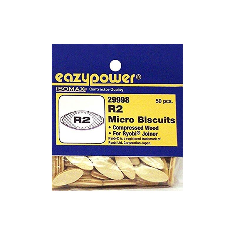 Eazypower 29998 R2 Mini Joiner Biscuits for Ryobi Joiner (50