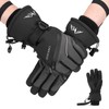 Ski Gloves for Men Women - Winter Snow Gloves Windproof