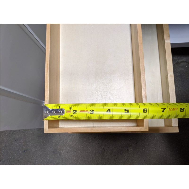 2 Tier Pull Out Organizer Shelf Sliding Drawer Storage for