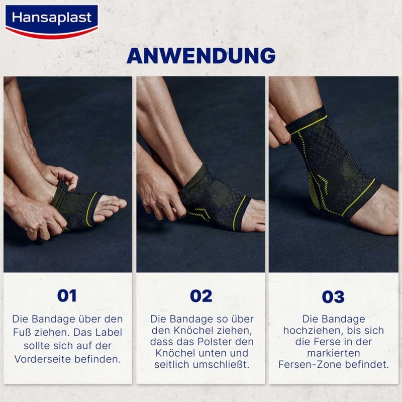 Hansaplast Sport Ankle Brace Size M Pack of 1