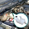603-839 Engine Coolant Reservoir Tank with Cap & Sensor Compatible