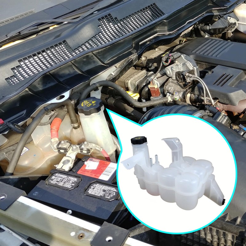 603-839 Engine Coolant Reservoir Tank with Cap & Sensor Compatible