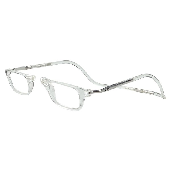 Clic Magnetic Reading Glasses, Adjustable Temple Computer Readers, Original Expandable,