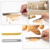 TOVINANNA Stainless Steel Crumb Scraper 2 Pieces Tabletop Bread Crumb
