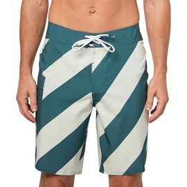 Volcom Men's Manic 20" Boardshort Swim Trunk, Cosmic Blue, 32