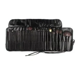 Monzó Brocha, Kit De Brochas, Maquillaje, 32 Brochas, Negra