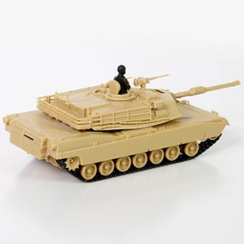 PLATZ WALTERSONS 1/72 AMERICA M1A2 Abrams 4th Infantry Division 2003 Iraq Samwa Plastic Model WS55005R (Tan)