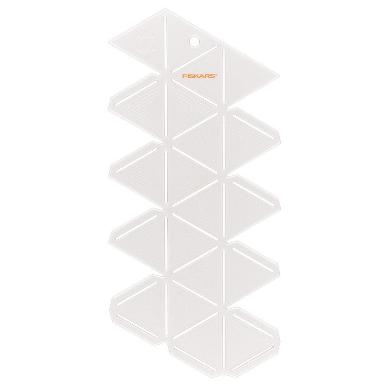 Fiskars 3D Paper Jewel, Geode template, For Creating 3D Shapes,