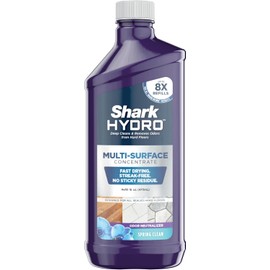 Shark Hydro Multi-Surface Concentrate with Odor Neutralizing Technology, Formulated for Use in All Hydro Wet & Dry Cleaners, Use on Sealed Hardwood, Tile, Laminate, & Stone, 16oz, WWCM16