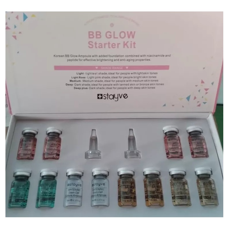 Stayve Bb Glow Stayve Starter Kit Estuche 12 Viales Booster