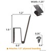 NACETURE Hurricane Window Board-Up Clips Universal and Reusable Hurricane Storm