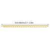 19Pcs Guitar Fret Wire Set Metal Pre Rounded Corner Design