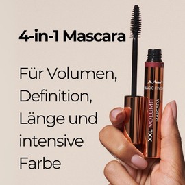 M. Asam Magic Finish Volume Mascara XXL (10 ml) - Black Mascara for XXL Eyelashes, Captures Each Eyelash for Perfect Volume, Makeup for More Volume, Shape, Definition, Length & Intense Colour
