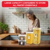 My Happy Home 12 Pcs Square Plastic Food Containers with