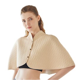 SJTJSPX Shoulder Warmer Women's Warm Shoulder Bandage Winter Shoulder Support Postpartum Plush Shoulder Cape Joint Pain Thickened Neck Warmer Arthritis Shoulder Support for Sleeping