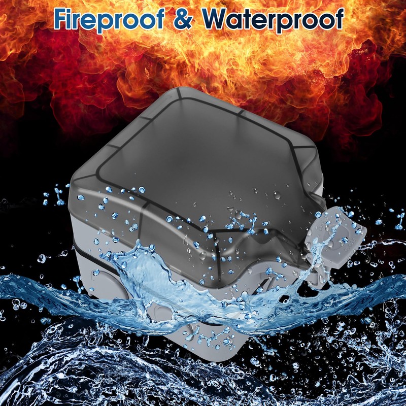 XINYIELE Outdoor Power Outlet Box - Waterproof IP66, 15A 250V