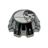 Hostile Special Edition Skull Logo Chrome 8 Lug Wheel Center