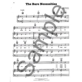 The Jungle Book - Vocal Selections. Sheet Music for Piano, Vocal & Guitar(with Chord Boxes)