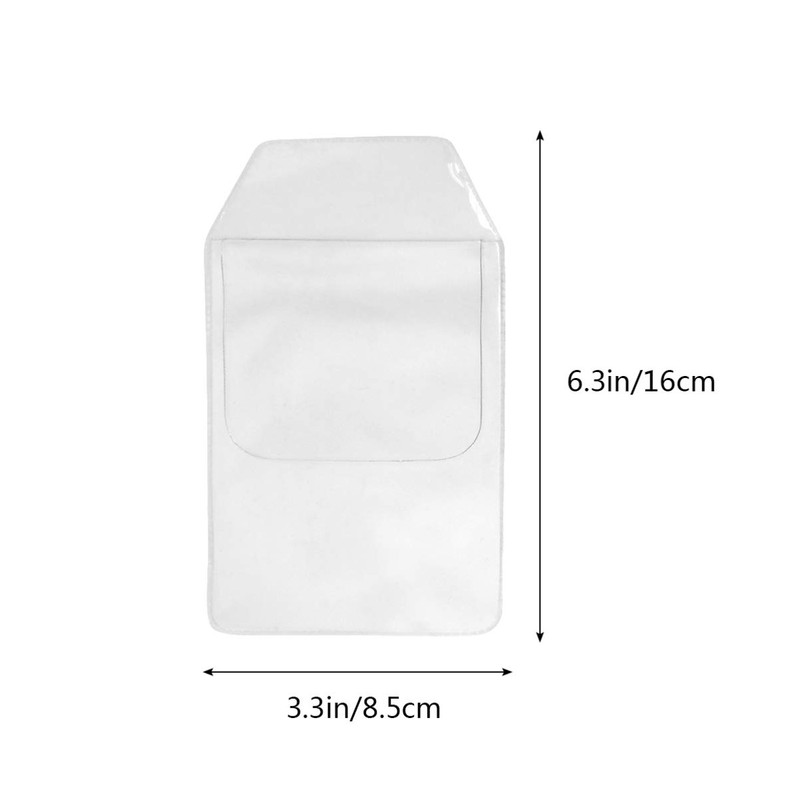 Operitacx Shirt Bag Protector Pack of 20 PVC Pocket Protectors
