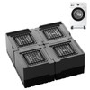 nediea Anti-Vibration Rubber for Washing Machines, Anti-Vibration Lift Stand for