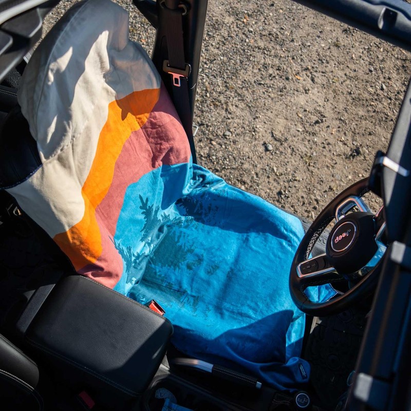 Gone For a Run Athletic Running Towel - Microfiber Car