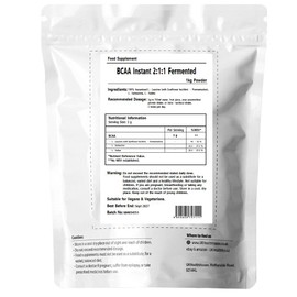 UKHealthHouse BCAA Powder - Branched Chain Amino Acids 3g BCAAs per Serving BCAA Amino Acids Leucine Isoleucine Valine for Endurance Performance Recovery (1kg)