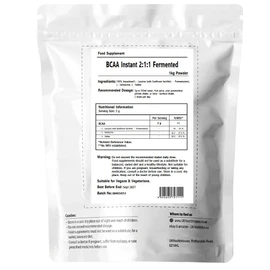 UKHealthHouse BCAA Powder - Branched Chain Amino Acids 3g BCAAs per Serving BCAA Amino Acids Leucine Isoleucine Valine for Endurance Performance Recovery (1kg)