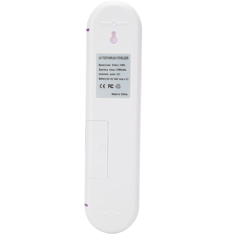 ZL‑08L UV LED Toothbrush Holder Cleaner Portable Ultraviolet Toothpaste CleanerPurple