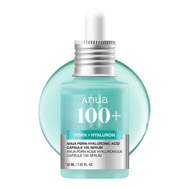 ANUA (アヌア) PDRN Hyaluron Serum 100 Capsule 30ml Skin Serum Hydrating Serum Skin Texture Glossy Skin Moisture pdrn hyaluron serum High-density skin serum Dry skin Combination skin Skin care [Official