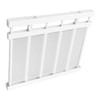 Tension Rod Shelf Adjustable Length Space Saving Nail Free Expandable