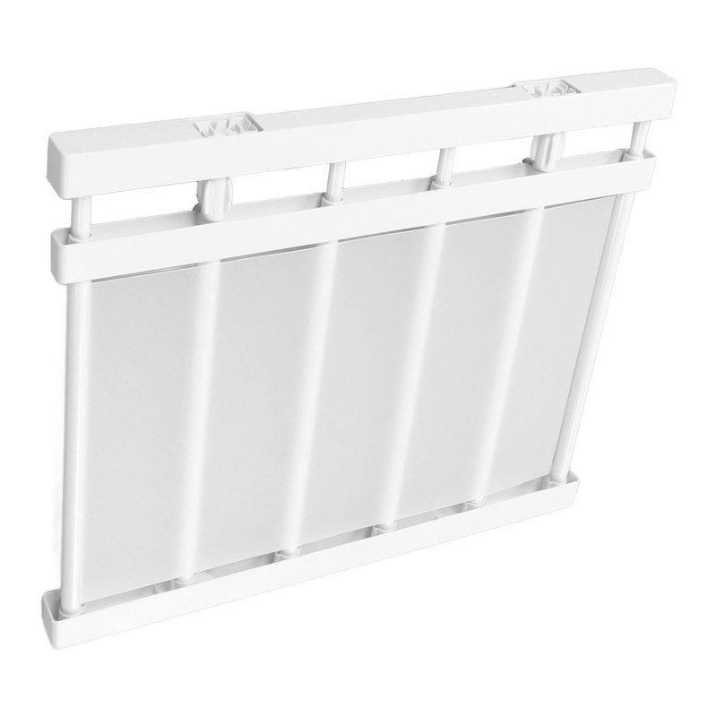 Tension Rod Shelf Adjustable Length Space Saving Nail Free Expandable