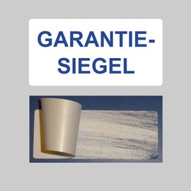 Security White PE Security Labels on Roll 40 x 20 mm Pack of 1000 (Blue)