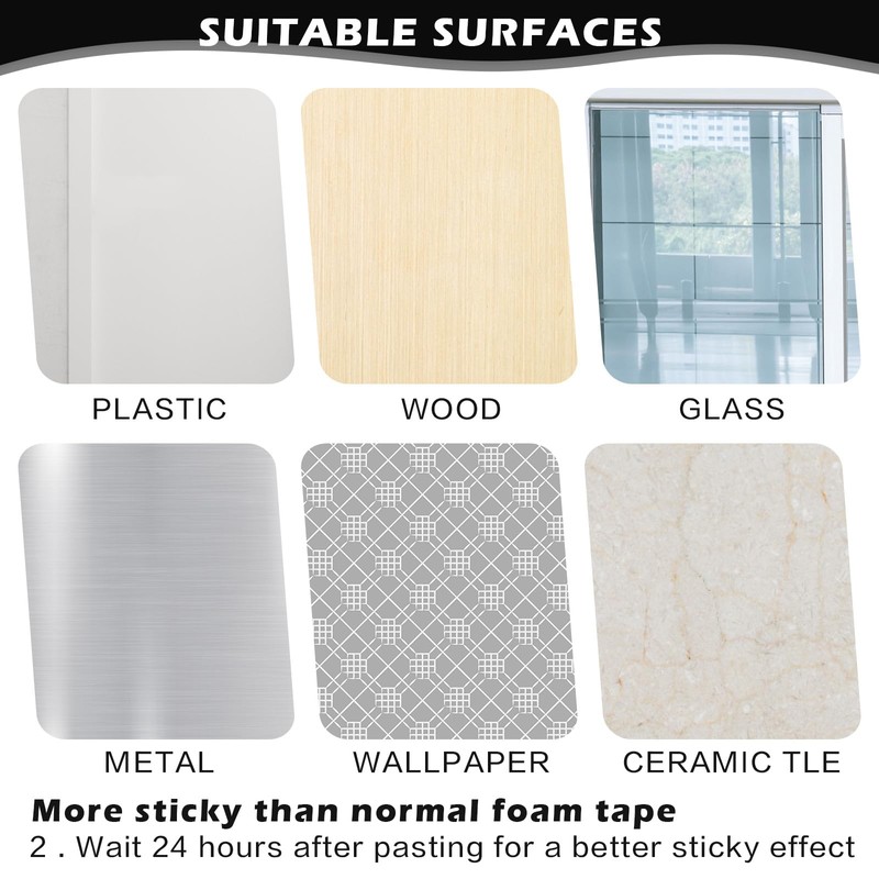 Piriuuo 4 Pack Adhesive Cabinet Handles Pulls, Self Stick Door