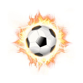 Football Stickers Self-Adhesive Sports Ball Sticker Flame Football Theme Party Decor Envelope Gift Bag Seal for Sports Party Supplies, Football Team Gift, Birthday Parties 5"