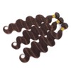 Dokksiiia Body Wave Bundles Human Hair Color 4 Dark Brown