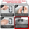 Box Doctor Repair Clips - Fix Loose Outlets and Switches